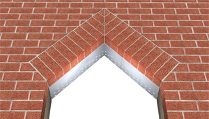 another stylish brick lintel