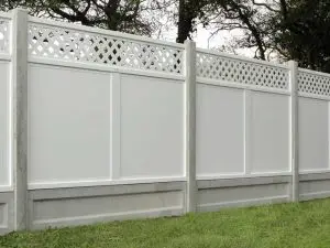 concrete fence post example