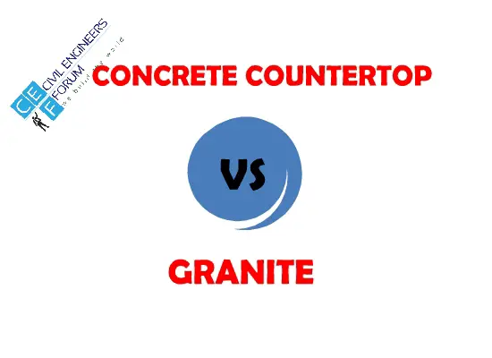 Concrete Countertop vs granite